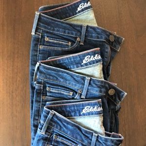 Eddie Bauer Slighty Curvy Straight Leg Jeans
